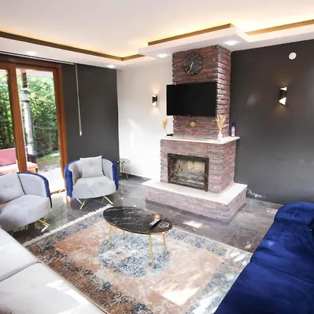 Peaceful Villa With Pool Surrounded By Nature In Sapanca Willa *
